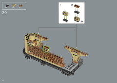 LEGO 76405 instructions page 18 – build guide