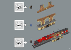 LEGO 76405 instructions page 3 – build guide