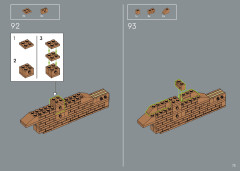 LEGO 76405 instructions page 73 – build guide