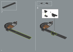 LEGO 76405 instructions page 8 – build guide