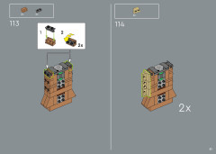 LEGO 76405 instructions page 81 – build guide