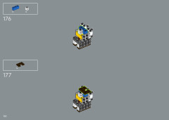 LEGO 76405 instructions page 100 – build guide