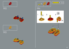 LEGO 76405 instructions page 105 – build guide