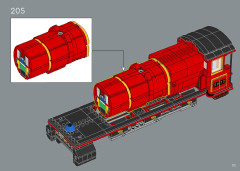 LEGO 76405 instructions page 111 – build guide