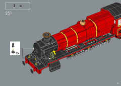 LEGO 76405 instructions page 131 – build guide