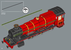 LEGO 76405 instructions page 132 – build guide