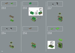 LEGO 76405 instructions page 134 – build guide