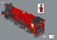 LEGO 76405 instructions page 150 – build guide