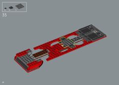 LEGO 76405 instructions page 38 – build guide