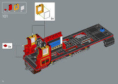 LEGO 76405 instructions page 74 – build guide