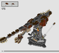 LEGO 76406 instructions page 100 – build guide