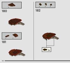 LEGO 76406 instructions page 102 – build guide