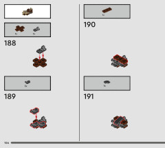 LEGO 76406 instructions page 106 – build guide