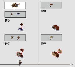 LEGO 76406 instructions page 109 – build guide