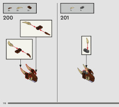 LEGO 76406 instructions page 110 – build guide