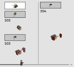 LEGO 76406 instructions page 111 – build guide