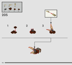 LEGO 76406 instructions page 112 – build guide
