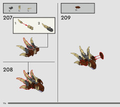 LEGO 76406 instructions page 114 – build guide