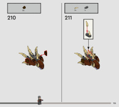 LEGO 76406 instructions page 115 – build guide