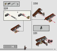 LEGO 76406 instructions page 125 – build guide