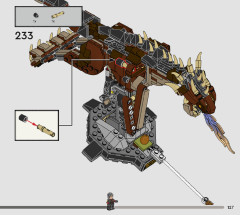 LEGO 76406 instructions page 127 – build guide
