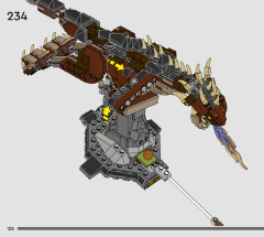 LEGO 76406 instructions page 128 – build guide