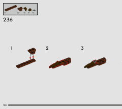 LEGO 76406 instructions page 130 – build guide