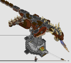 LEGO 76406 instructions page 131 – build guide