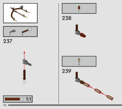 LEGO 76406 instructions page 132 – build guide