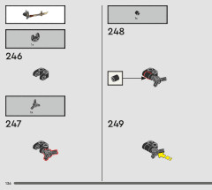 LEGO 76406 instructions page 136 – build guide