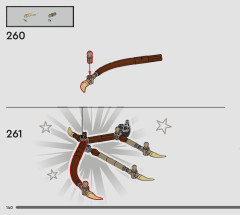 LEGO 76406 instructions page 140 – build guide