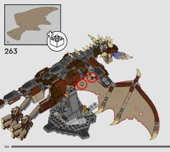 LEGO 76406 instructions page 142 – build guide