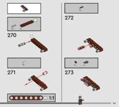 LEGO 76406 instructions page 147 – build guide