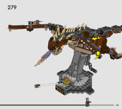 LEGO 76406 instructions page 151 – build guide