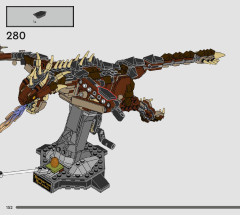 LEGO 76406 instructions page 152 – build guide