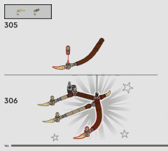 LEGO 76406 instructions page 164 – build guide