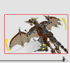 LEGO 76406 instructions page 169 – build guide