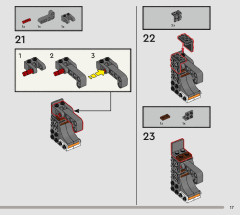LEGO 76406 instructions page 17 – build guide