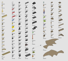 LEGO 76406 instructions page 174 – build guide