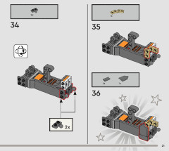 LEGO 76406 instructions page 21 – build guide