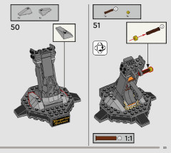 LEGO 76406 instructions page 33 – build guide