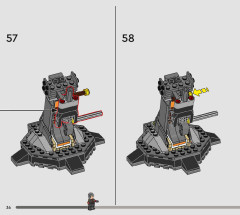 LEGO 76406 instructions page 36 – build guide