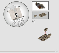 LEGO 76406 instructions page 41 – build guide