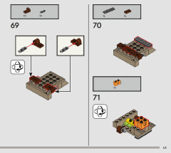 LEGO 76406 instructions page 43 – build guide