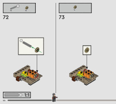 LEGO 76406 instructions page 44 – build guide