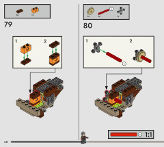 LEGO 76406 instructions page 48 – build guide