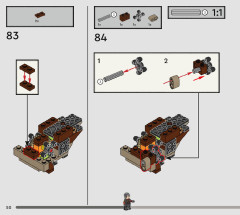 LEGO 76406 instructions page 50 – build guide