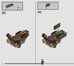 LEGO 76406 instructions page 54 – build guide