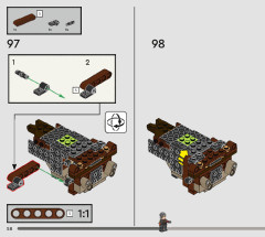LEGO 76406 instructions page 58 – build guide