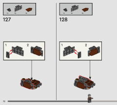 LEGO 76406 instructions page 72 – build guide